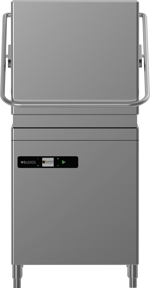 Silanos Haubenspülmaschine N1300 EVO 2 HY-NRG mit Klarspülmittel-, Reinigerdosier- und Klarspülpumpe, 4 Spülprogramme, Selbstreinigungsfunktion