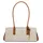 Michael Kors Laila Small Schultertasche Kunstleder Brown/White