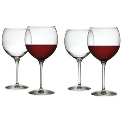 Alessi Rotweinglas Rotweinglas - Mami XL - 4er Set, Kristallglas