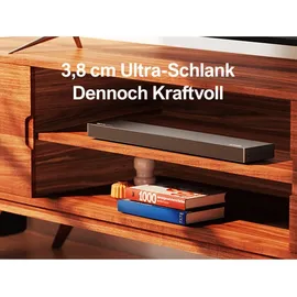 ultimea 5.1 Surround Soundbar, 3D Sound System, Soundbar für TV Geräte, mit Subwoofer und Rear-Lautsprechern, Surround, Bass Einstellbare Heimkino - Schwarz