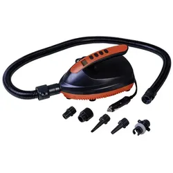 HAPPY PEOPLE Elektropumpe, für: Standup-Paddle, Luftmenge: 70 l/min - schwarz | orange