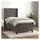 vidaXL Boxspringbett 100 x 200 cm Dunkelgrau