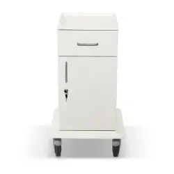 ETERNASOLID MULTICART Arbeitswagen T14 mit Schublade und Drehtür 92469-WS , Farbe: weiß
