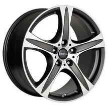 Ronal R55 SUV 7,5 x 17 5 x 112 ET55 MB66,5 Schwarz