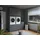 laundreezy Mehrzweckschrank-Set 186 x 238 x 68 cm Grau