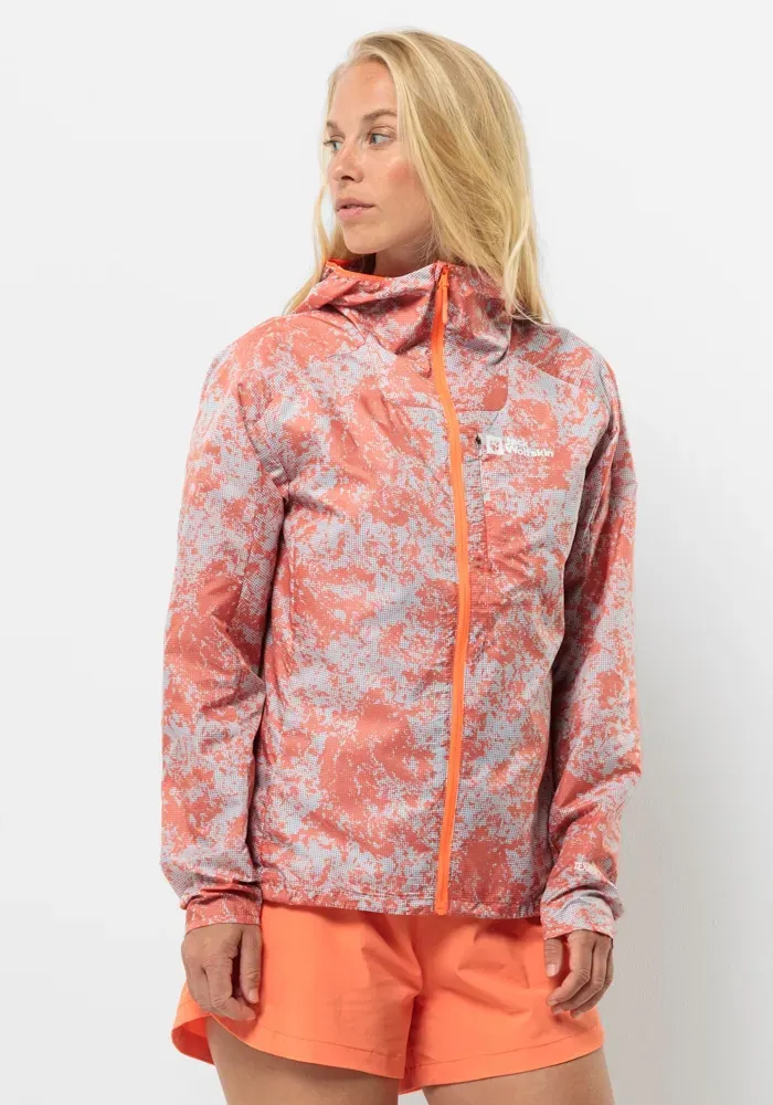 Jack Wolfskin Funktionsjacke »PRELIGHT WIND JKT W«, mit Kapuze Jack Wolfskin orange S (36)