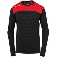Kempa Emotion 2.0 Langarmshirt schwarz/Rot/Gelb, 164