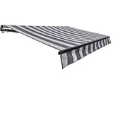 Garden Pleasure Gelenkarmmarkise 295 x 200 cm hellgrau