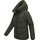 Marikoo Damen Winter Steppjacke Winterjacke gesteppt warm fleece gefüttert Kuscheltatze