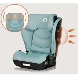 lionelo Neal i-Size Grün + Getränkehalter + Isofix-Adapter