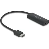 DeLock 64212 + Video Adapter, Schwarz