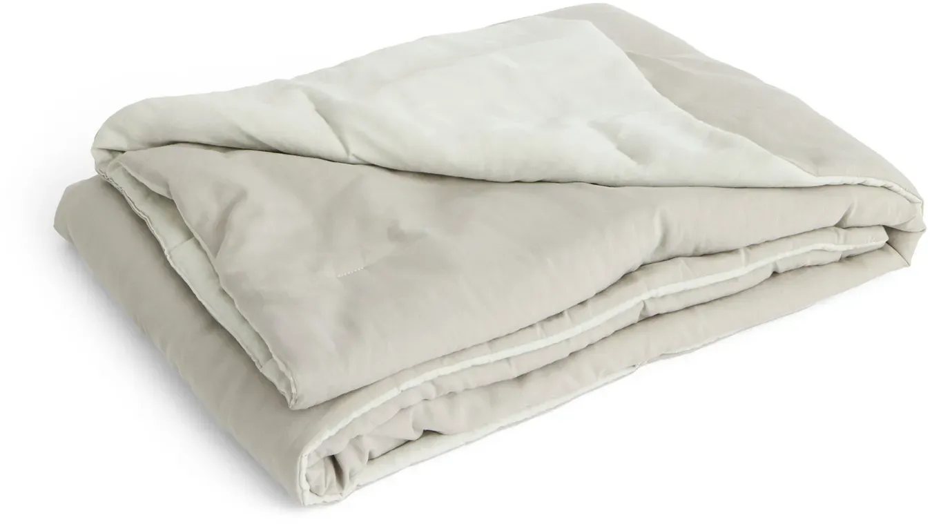 Plaids HAY, AIR, Grau, Stoff / Textil - 200 - 140