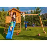 fungoo Spielturm My HOUSE Move+ 1,25 m Blau