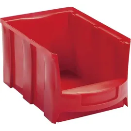 VISO Sichtlagerkasten Polypropylen 332 x 211 x 174 mm Rot