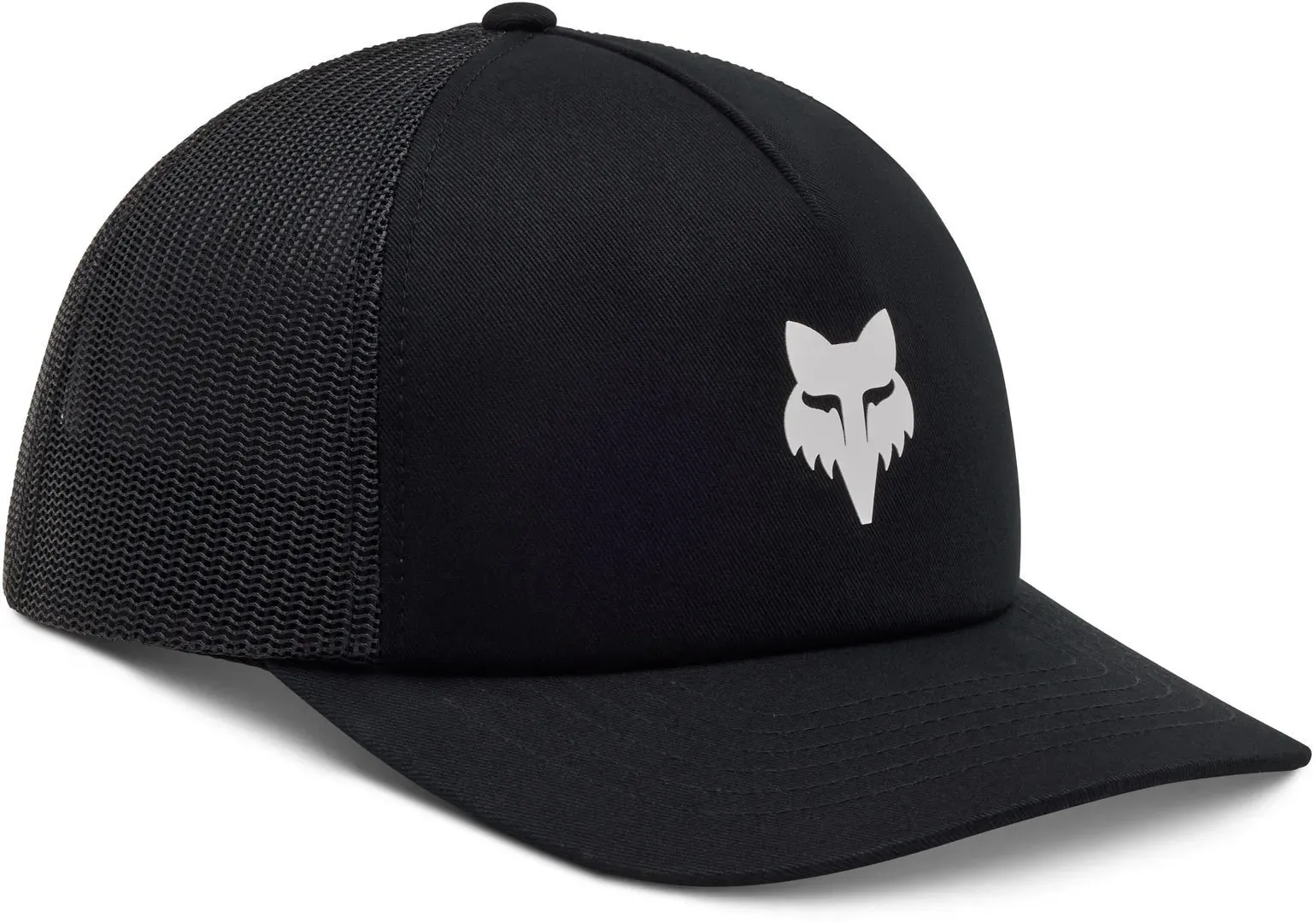 FOX Head Trucker Pet, zwart, Eén maat Voorman