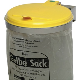 VAR Abfallsammler B400xT510mm 120 l Deckel gelb (KS) VAR - Mülleimer/ Abfalleimer