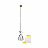Take 2 Clack Eierköpfer Gem Edition Edelsteinkugel Tigerauge Braun