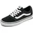 Suede/Canvas W black/white 40