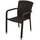 Garden Pleasure Getafe Stapelstuhl 57 x 60 x 82 cm braun 2 St.