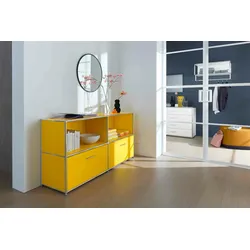 Bosse Solutions Sideboard Le Corbusier Gelb Chrom- Schnelllieferprogramm