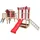 Home Deluxe Spielturm WUNDERLAND Kiefernholz Rot