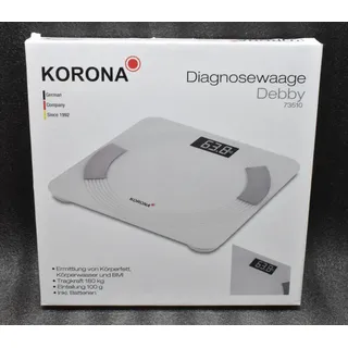 KORONA DEBBY Personenwaage 180 Kg Körper-Analyse-Waage Messung BMI Körperfett