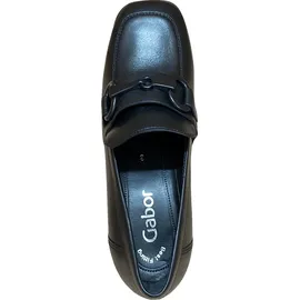 Gabor Slipper, Best Fitting Mokassins Halbschuhe schwarz | Gr.: 38,5