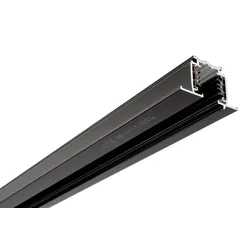 Deko-Light 3-Phasen Schienensystem D Line DALI Einbaustromschiene mit Flügel 1m schwarz