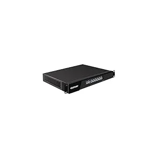 Glovary 1U N305 Firewall Hardware, 6 x i226V 2.5GbE LAN Router PC, DDR4 8GB RAM 64GB SSD, 19 Inch Network Rackmount Appliance, AES-NI, OPNsense, 2USB3.0, SATA3.0, HD + VGA Dual Display