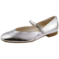 Paul Green Ballerinas in Metallic Silver | Gr.: 40,5