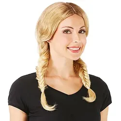 Zopf-Perücke "Stacy", blond