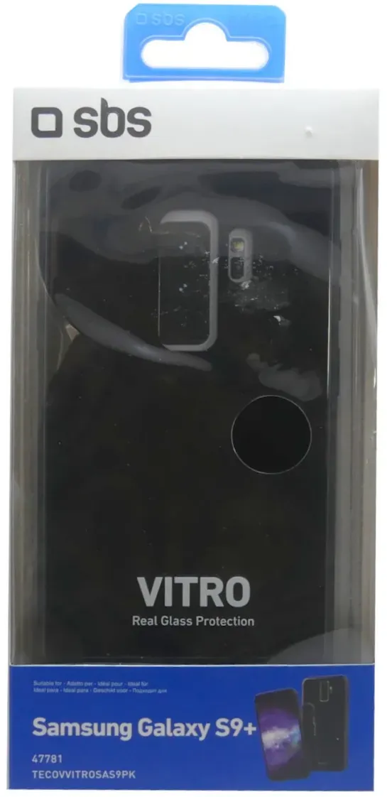 SBS Handyhülle Cover Glas/Polycarbonat Samsung Galaxy S9+