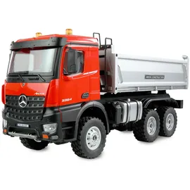 AMEWI Mercedes-Benz Arocs Kipper 6x6 1:14 RTR rot RC Funktionsmodell