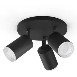 Philips Hue White and Colour Ambiance Fugato 3-flg. schwarz