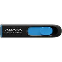 ADATA DashDrive UV128 blau 256GB, USB-A 3.0 (AUV128-256G-RBE)