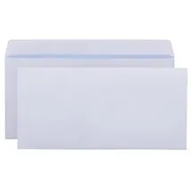 Viking Briefumschläge Ohne Fenster C6/5 229 (B) x 114 (H) mm Selbstklebend Weiß 80 g/m2 500 Stück