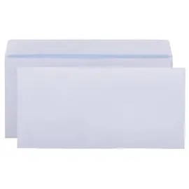 Viking Briefumschläge Ohne Fenster C6/5 229 (B) x 114 (H) mm Selbstklebend Weiß 80 g/m2 500 Stück