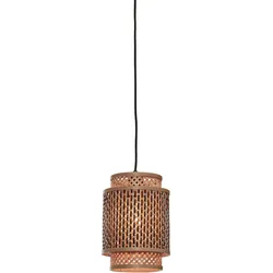 GOOD & MOJO Hängeleuchte "BHUTAN", braun, Ø 18,00cm H: 25,00cm, Lampen, Nachhaltig
