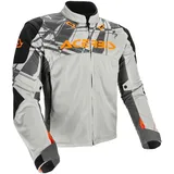 Acerbis Rally Race Mesh Textiljacke Hellgrau/Orange L