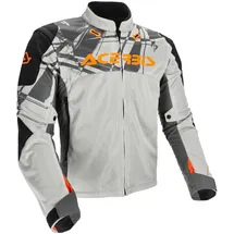 Acerbis Rally Race Mesh Textiljacke Hellgrau/Orange L