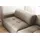 KAWOLA Big Sofa Leder 3-Sitzer Taupe