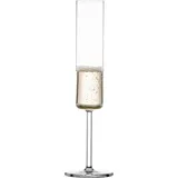 Schott Zwiesel Serie MODO Sektglas mit Moussierpunkt 4 Stück Inhalt 163 ml