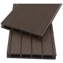 Home Deluxe WPC Samana 12 m2 dunkelbraun