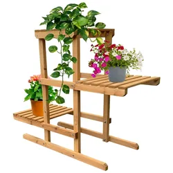 Coemo Blumenregal Perry Pflanzenständer Blumenständer Pflanzenregal 76x36x60