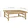 vidaXL Gartentisch 65x65x30 cm Bambus
