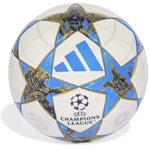 adidas UCL 25/26 League Stage J350 Kids, Ball / White/Blue/Gold / 5