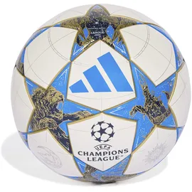 adidas UCL 25/26 League Stage J350 Kids, Ball / White/Blue/Gold / 5