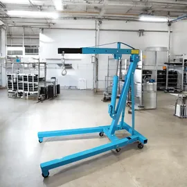 BITUXX Werkstatt Hebekran 2000 kg Stahl