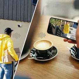 Hama Smarte Überwachungskamera Weiß