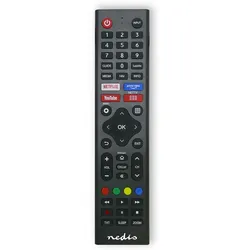 Nedis TVRC45HIBK, TV, IR Wireless, Drucktasten, Schwarz